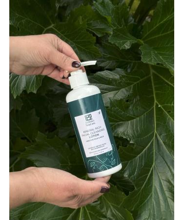 Mineral Rich Facial Cleanser Lotion - Hydrating Exfoliating & Moisturizing with Dead Sea Minerals for All Skin Types - Removes Makeup Effectively - Buy Online on GoSupps.com