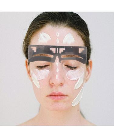 Healvian Metal Eyebrow Ruler 2Pcs Eyebrow Eyebrow Corrector Level Measure Tool for Eyebrow Drawing Line Kit for Eyebrows Eyebrow Makeup Stencil - Buy Online on GoSupps.com