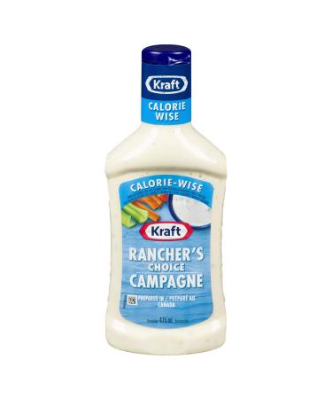 Kraft Calorie Wise Rancher's Choice Dressing 475mL (Pack of 10)