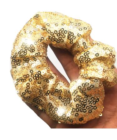 PNEIFON 4Pack Sequin Hair Scrunchies | Sparkly Glitter Fashion Hair Tie for Girls and Women - Buy Online on GoSupps.com