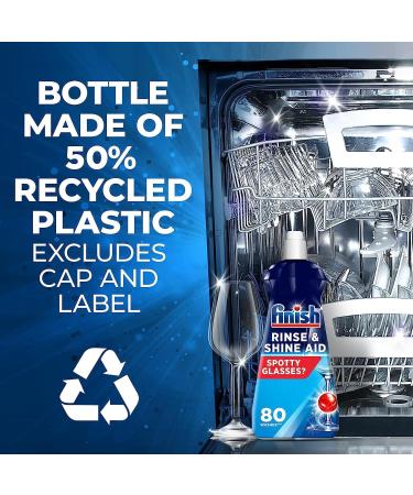 Bundle of Finish Quantum Ultimate Dishwasher Tablets Lemon Scent 85 Tablets + Finish Dishwasher Cleaner Rinse Aid | Scent : Lemon | Size : 400ml | for Ultimate Clean and Diamond Shine - Buy Online on GoSupps.com