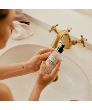 Ecooking Fragrance-Free Face Cleansing Gel with Organic Sunflower Oil Vitamin E & Cucumber Extract 200ml | Normal Oily & Sensitive Skin Cleanser | Blemish Control & Makeup Remover Without Fragrance - Buy Online on GoSupps.com