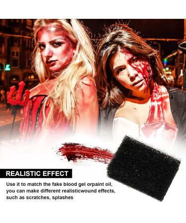 1 oz Halloween Fake Blood Gel - Coagulated Blood for SFX Wounds & Cosplay Makeup - Buy Online on GoSupps.com