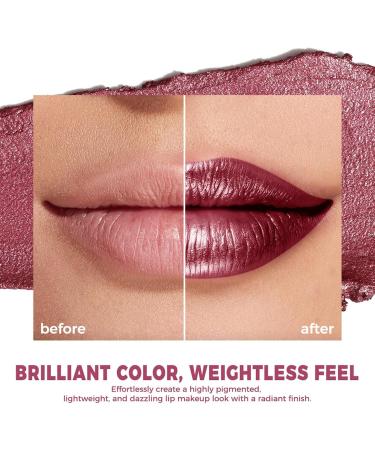  Whnbuij Glitter lipstick waterproof long-lasting highlights brilliant shine moisturizing color film formation beautiful finish texture enhancement saturation structure - Buy Online on GoSupps.com
