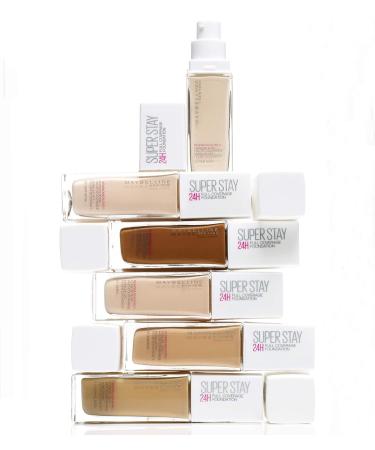 Maybelline New York Superstay 24-Hour Foundation - Water & Transfer-Resistant Color 48 Sun Beige 30 ml - Easy Feeling | International Shipping Available - Buy Online on GoSupps.com