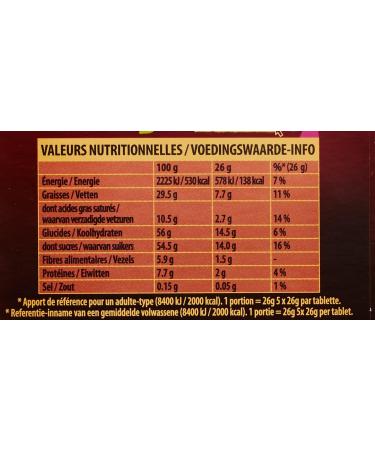  Cote D'Or Cote D'Or Noir Nougat Filled 130 g - Pack of 4 - Buy Online on GoSupps.com