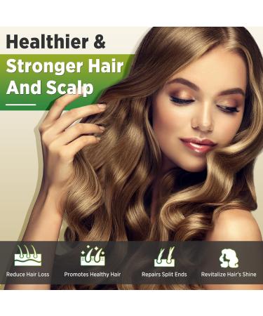 Batana Oil Hair Treatment - Repair Damaged Hair Prevent Hair Loss & Eliminate Split Ends - 4.2OZ Conditioner & Hair Mask for All Hair Types - Buy Online on GoSupps.com