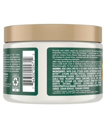 SheaMoisture Bond Repair Masque with Amla Oil | Strengthen & Moisturize Hair | Restorative HydroPlex Infusion - 11 oz - Buy Online on GoSupps.com