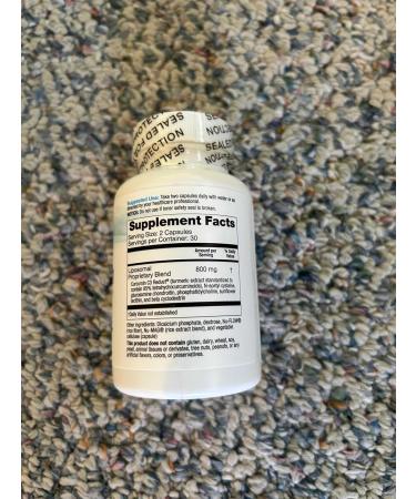 Liposomal Turmeric Extract 95% Tetrahydrocurcuminoids Curcumin Supplement with Glucosamine Chondroitin Phosphatidylcholine Sunflower Lecithin for Joint Support & Immune Health - 60 Vegan Capsules - Buy Online on GoSupps.com