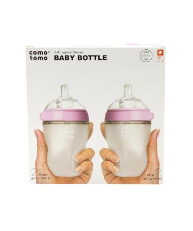 Comotomo Natural Feel 8oz. Bottle 4 Pack - Pink | Best Price & Quality | Order Now! - Buy Online on GoSupps.com