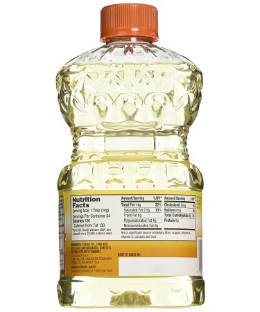 Crisco Pure Peanut Oil 32 oz - High-Quality Cooking Oil for Delicious Meals - Buy Online on GoSupps.com