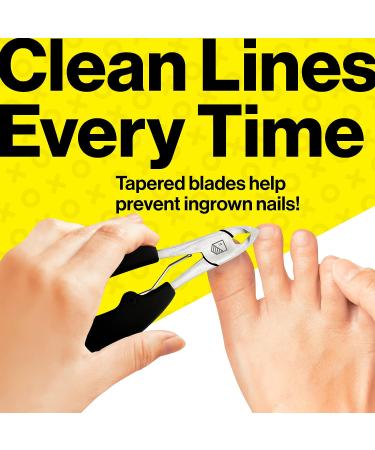 Harperton Podiatrist Toenail Clippers - Precision Nail Clipper for Thick or Ingrown Toenails - Buy Online on GoSupps.com