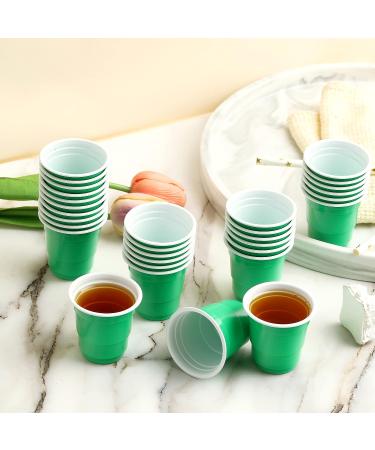 Green Plastic Shot Cups for Bachelor Party - Jello Shots & Accessories - Buy Online on GoSupps.com