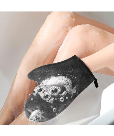 WLLHYF Self Tanning Mitt Applicator - Ultra Soft 3D Design Glove for Face and Back - Black Tanner Mitts for Smooth Application - Buy Online on GoSupps.com