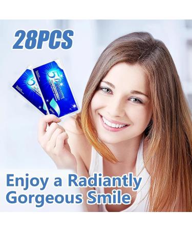 Enixwh Tooth Whitening Strips - 28 Safe Whitening Strips for Effective Teeth Bleaching at Home | Brighten Your Smile Naturally - Buy Online on GoSupps.com