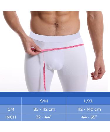 Inguinal Hernia Support Belt Truss for Men and Women - L/XL Size 44-55 Hip - Lower Hernia Support - Post-Surgical Girdle - Buy Online on GoSupps.com