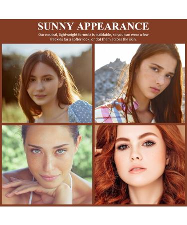 Vesaneae Fast Waterproof and Durable Stamp for Fake Freckles Waterproof Quick Dry Freckle Marker Natural Freckle Makeup Pad - Buy Online on GoSupps.com