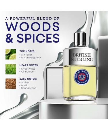 British Sterling By Dana For Men. Cologne Splash 3.8-Ounces 3.8 Fl Oz (Pack of 1) - Buy Online on GoSupps.com