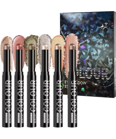  Generisch Multi-use eyeliner pencil with matte and shimmer finish | Long-lasting eyeliner pencil eyeshadow primer blendable cream sticks for daytime makeup  - Buy Online on GoSupps.com