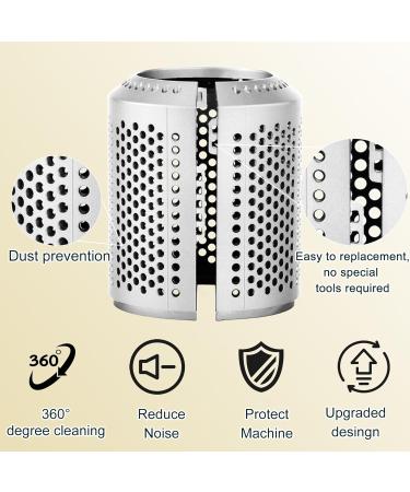 YTCHYYSK Upgraded Hair Dryer Filter Cage Replacement for Dyson Supersonic - Outer Filter Repair Accessories with Cleaning Brush - Silver - Buy Online on GoSupps.com