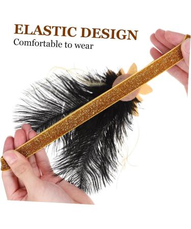 Bridal Hair Accessories Decor Headbands Hair Ties Hair Bands Plume Headband Women Costume Headwear Flapper Headpiece Headdress for Cosplay Sequins Bride Cloth The Photo - Buy Online on GoSupps.com