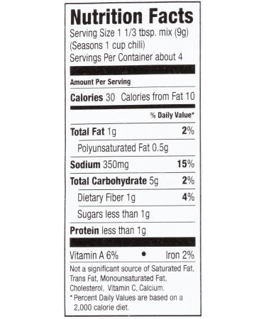 McCormick Original Chili Seasoning Mix 1.25 oz - Authentic Flavor Blend (Pack of 1) - Buy Online on GoSupps.com