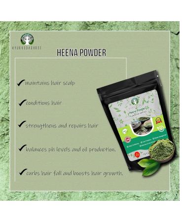 Natural & Pure Henna 50g | Chemical-Free Triple Sifted Red Hair Color | Lawsonia Inermis - Shop Now - Buy Online on GoSupps.com