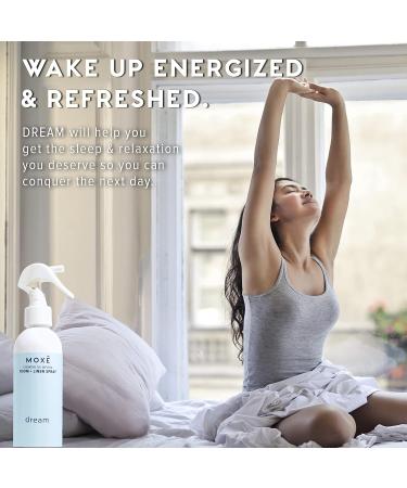 MOXE Dream Linen & Room Spray Essential Oils for Sleep Natural Aromatherapy Mist Bedding Pillows Sheets Home & Bedroom Lavender Chamomile Lemongrass Grapefruit 8 Ounces (1 Pack) Dream 8 Fl Oz (Pack of 1) - Buy Online on GoSupps.com
