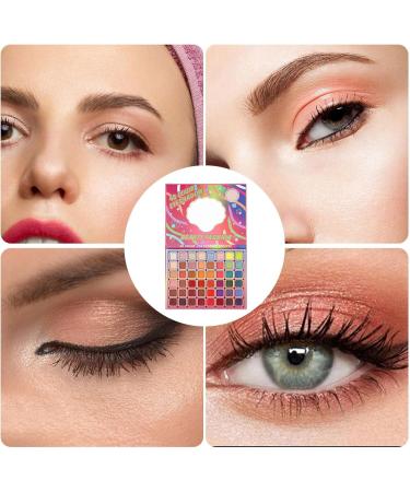 Eye Shadow Palette - Eye Shadow Make Up Palette Makeup 48 Colors | Eye Shadow Natural Long Lasting High Pigmented Eyeshadow Shimmer Glitter For Women Beginner Girls - Buy Online on GoSupps.com