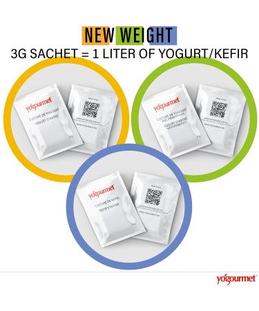 Yogourmet Original Yogurt Starter 18g (Pack of 1) - Buy Online on GoSupps.com