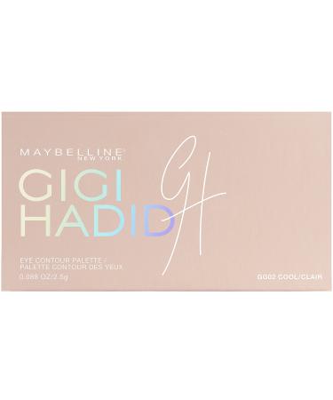 Maybelline New York Gigi Hadid Eye Contour Palette GG02 Cool 3 g 1pieces 1 pieces (1Pack) 2 Cool