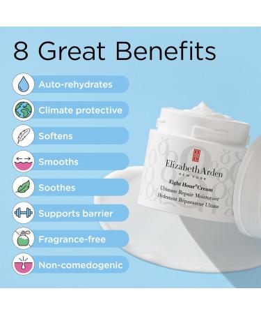 Elizabeth Arden Eight Hour Cream Ultimate Repair Moisturizer Skin Care Face Moisturizer Face Cream Facial Moisturizer - 1.7 Fl Oz. - Buy Online on GoSupps.com