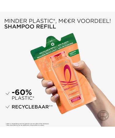 L'Or al LOr al Paris Dream Lengths Shampoo Refill For long damaged hair Repairing 250 ml LOR AL PARIS ELVIVE DREAM LENGTHS Shampoo Refill SUITABLE FOR long damaged hair - Buy Online on GoSupps.com