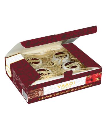 Vaadi Herbals Chocolate Strawberry Facial Kit - All Natural SPA Treatment for All Skin Types - 70g - Unisex - Buy Online on GoSupps.com