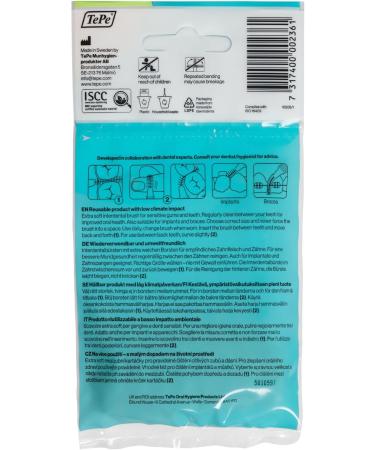 Tepe Interdental Brushes Extra Soft Green (ISO Size 5 0.8 mm) - Gentle & Effective Cleaning for Interdental Spaces - 2 Pack | International Shipping Available - Buy Online on GoSupps.com
