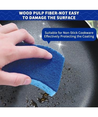 CELOX 12 Pack Non-Scratch Dual Sided Dish Sponges for Dishes - Long Lasting and Reusable Kitchen Cleaning Sponges - Buy Online on GoSupps.com