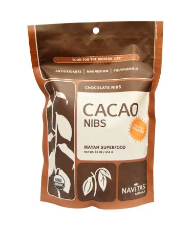 Navitas Organics Organic Cacao Nibs 16 oz (454 g)