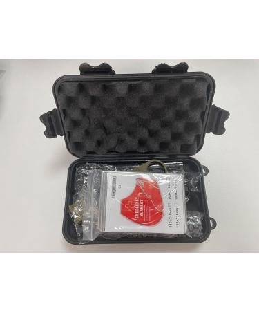 Survival Kit 13 in 1 - Professional Emergency Gear with Knife & Flashlight for Camping Hiking Fishing Adventure | Ideal Gift for Men & Fathers - Buy Online on GoSupps.com