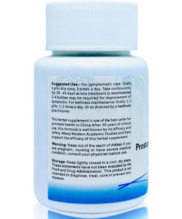 Kangyacare Prostate Cleanse Herbal Pill - Qian Lie Tong Pian - Reduce Prostate Discomfort - Help Frequent Urination -Improve Men s Urinary Tract Health - 360 Ct (2 Bottles) - Buy Online on GoSupps.com