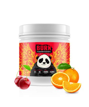 Panda Supps PANDA BURN Thermogenic Fat Burning Tunnel Vision Focus Appetite Suppressant Sustainable Energy Metabolism Booster 3G CLA L-Carnitine 350 MG Caffeine & 8G Fibersol -2 (Panda Punch)