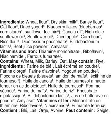 GERBER Stage 3 Multigrain Yogurt Blueberry Baby Cereal 227 g - Buy Online on GoSupps.com