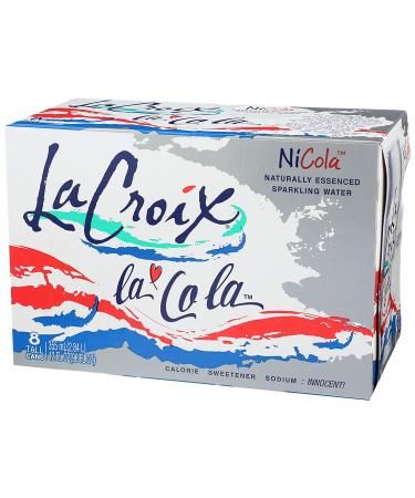 La Croix Cola Sparkling Water - 12 Fl Oz (Pack of 8) | Refreshing Carbonated Beverage - Buy Online on GoSupps.com