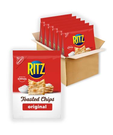 RITZ Toasted Chips Original Crackers, 6 - 8.1 oz Bags