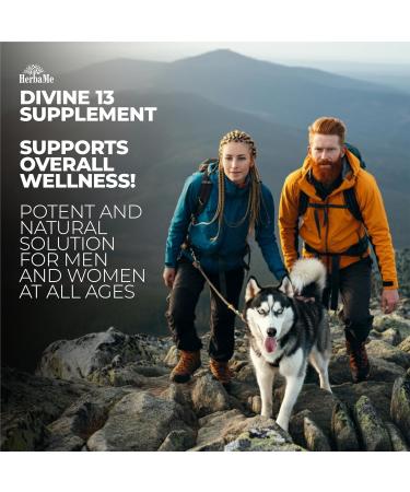 HerbaMe Mushroom Extract Complex with Black Pepper Lion's Mane Cordyceps Turkey Tail Chaga Shiitake Maitake Nootropic Brain Supplements for Memory and Focus Immune System Support 90 Capsules - Buy Online on GoSupps.com