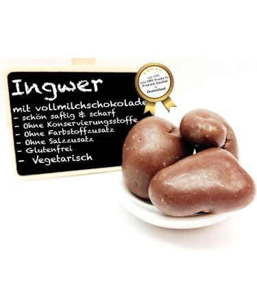  1001 Frucht 1001 Frucht Pralines ginger with chocolate coating 250g ginger whole milk ginger ginger gift cute cat gift chocolate ginger exotic ginger pralines ginger chocolate swinger chocolate nack - Buy Online on GoSupps.com