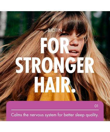 Biotin Hair Growth Supplement 12,000mcg - 400 Tiny Tablets, Full Year Supply - Men & Women Hair Support - Buy Online on GoSupps.com