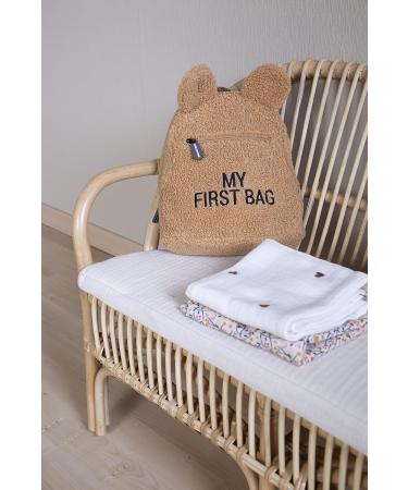 Childhome My First Bag Teddy Beige - Cute & Durable Kids' Backpack for International Shipping - Buy Online on GoSupps.com