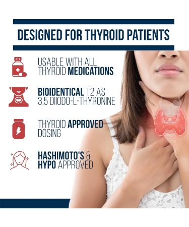 Dr. Westin Childs Essential T2 - T2 Thyroid Support Supplement with Bio-Identical 3 5 Diiodo-l-thyronine for Hypothyroidism Hashimoto's Thyroidectomy & Rai Non GMO 60 Day Supply - Buy Online on GoSupps.com