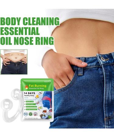 15 Pieces Lymph Star 2023 Essential Oil Nose Ring - Detox & Fat Burning for Liver & Lung Cleaning | Super Slimming Solution - Buy Online on GoSupps.com