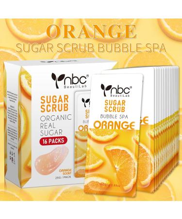 Professional Orange Foot Exfoliating Scrub Gel - 16 Packs | Pedicure Supplies for Exfoliation and Foot Care - Buy Online on GoSupps.com